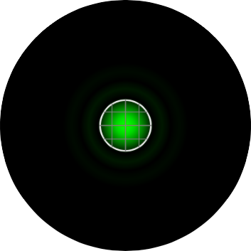 Airy Disk with pinhole of 1AU